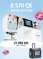 BERNINA 570 QE Kaffe edition