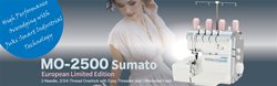 JUKI 2500 Sumato air. +tractor foot/forlængerbord og taske. Kun 1 stk