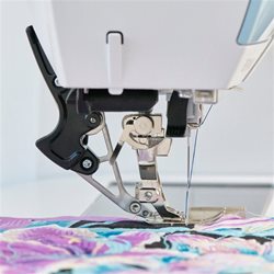 BERNINA 570 QE Kaffe edition Incl BSR, Kuffertvogn - UDSOLGT
