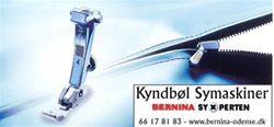 4 Lynlåsfod BERNINA 1000 serien